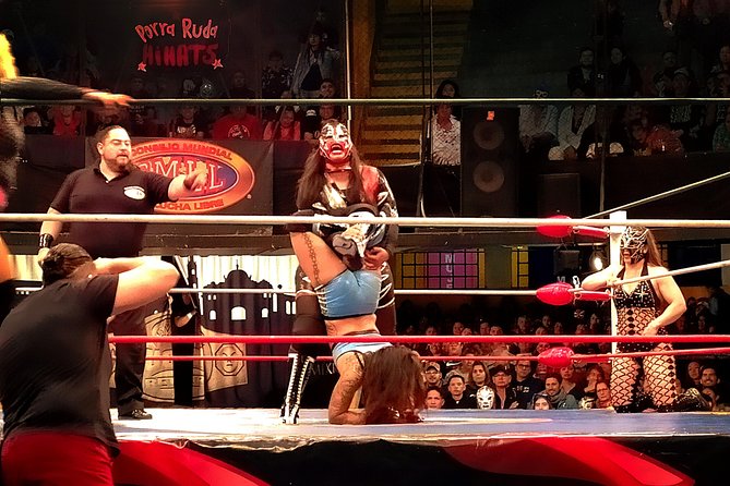 Lucha Libre wrestling show, tacos and beer with artist - Starting near La Ciudadela with tacos and a drink