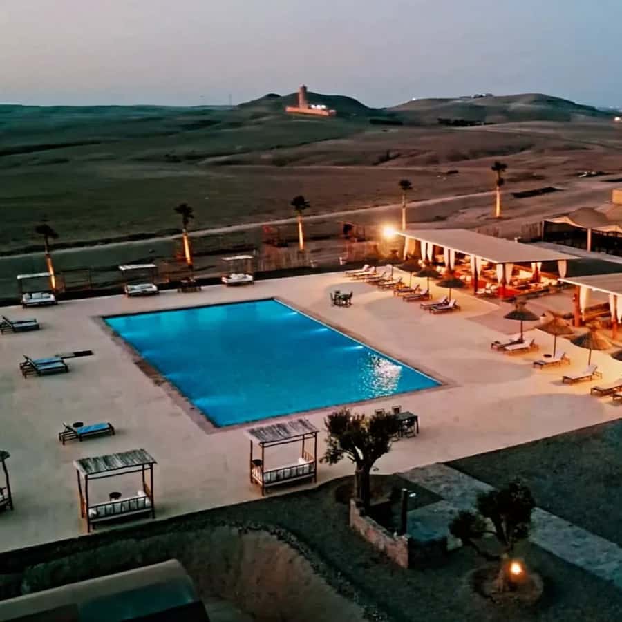 Luxury Agafay Desert : Quad , Camel Ride, Pool & Dinner Show - Agafay’s rocky desert, not Sahara sand dunes