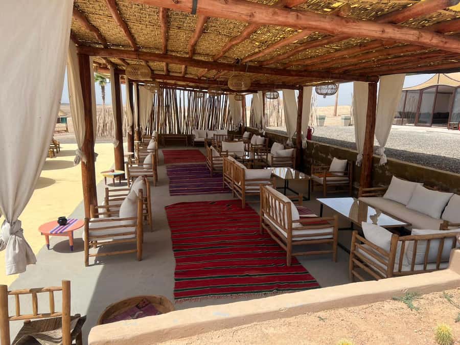 Luxury Agafay Desert : Quad , Camel Ride, Pool & Dinner Show - Tagine, salads, fruit, and Moroccan tea