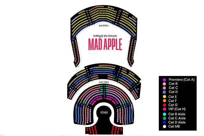 Mad Apple by Cirque du Soleil at New York New York Hotel and Casino - Arrive early for the 30-minute pre-show