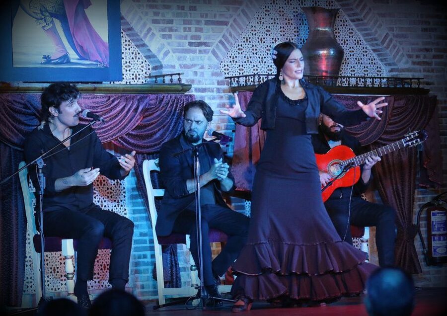 Madrid: Los Porches Flamenco Show with Tapas and Wine Ticket - The tapas and wine ticket: know what you are buying