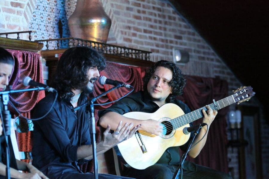 Madrid: Los Porches Flamenco Show with Tapas and Wine Ticket - Booking, cancellation, and access