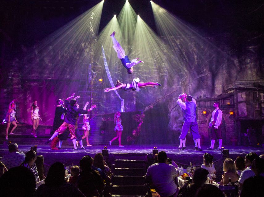 Magaluf: Pirates Adventure Dinner Show Ticket - Choosing between the four seating categories
