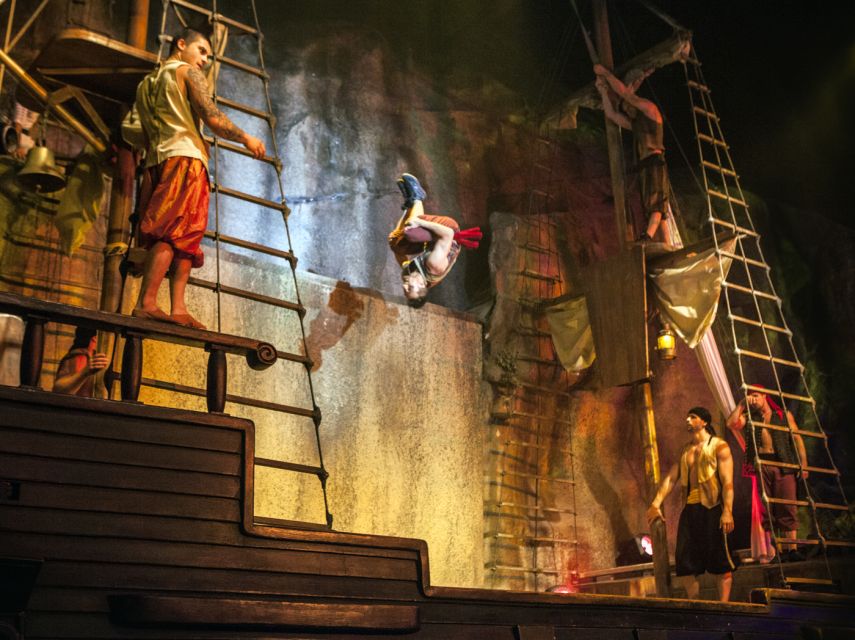 Magaluf: Pirates Adventure Dinner Show Ticket - Why the acrobatics are the real attraction