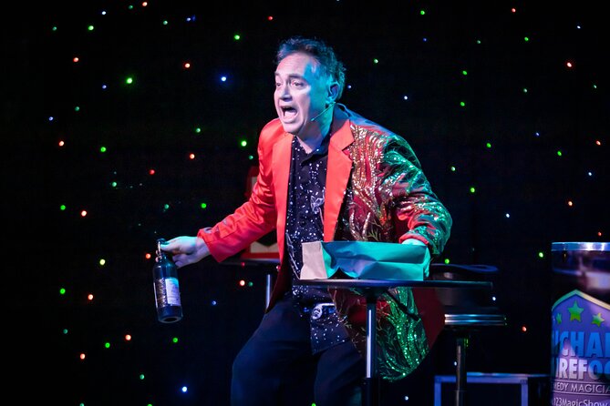 Magic & Comedy Show Starring Michael Bairefoot - Timing, seating, and arrival advice