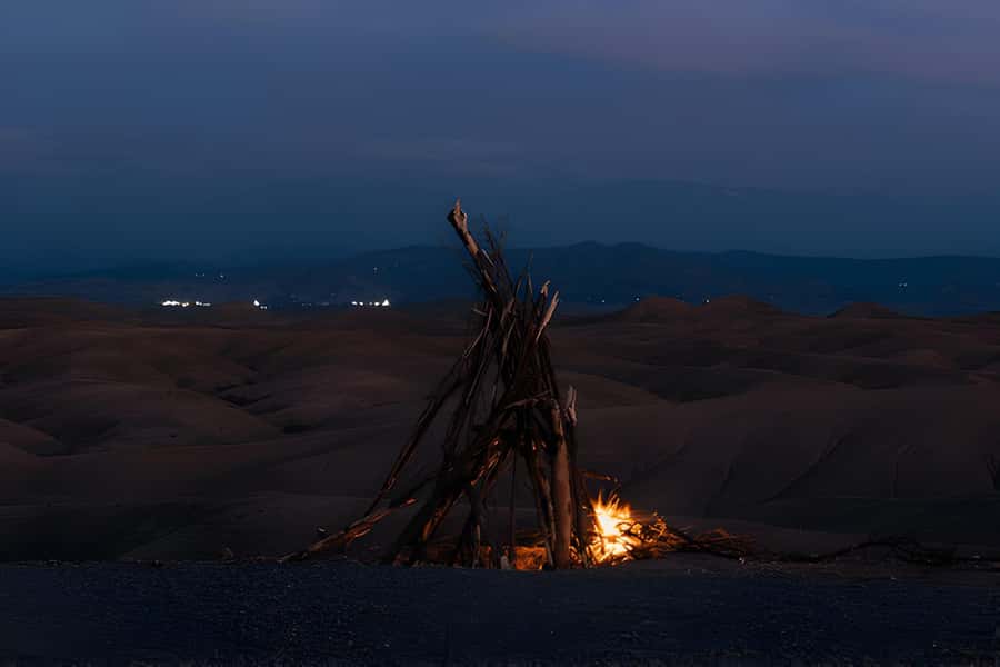Magical Agafay : Camel Ride & Dinner show - Berber music around the campfire