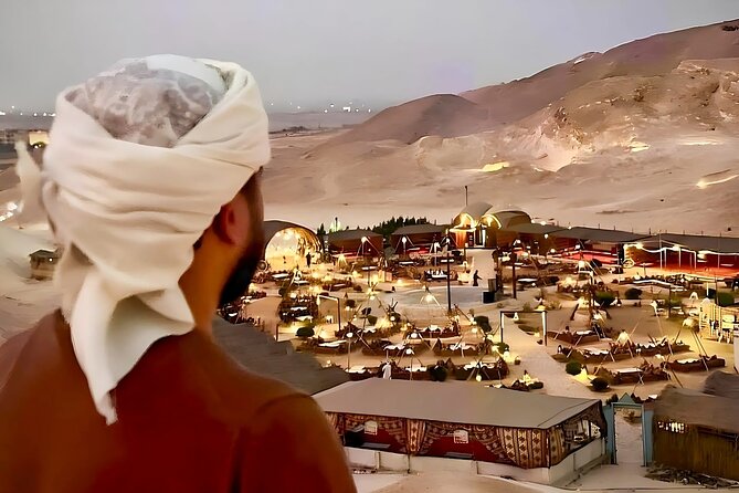 "Magical Arabian Night: Bedouin Feast & Live Show in Giza Desert" - Key points at a glance