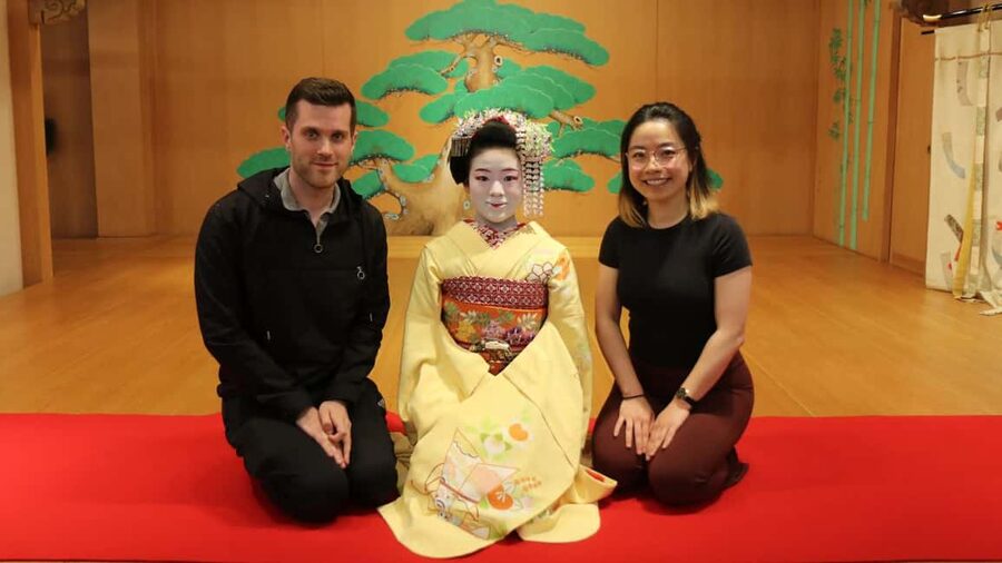 Maiko Dance and Tea Ceremony on a Noh Stage in Kyoto - Matcha, seasonal sweets, and careful ceremony