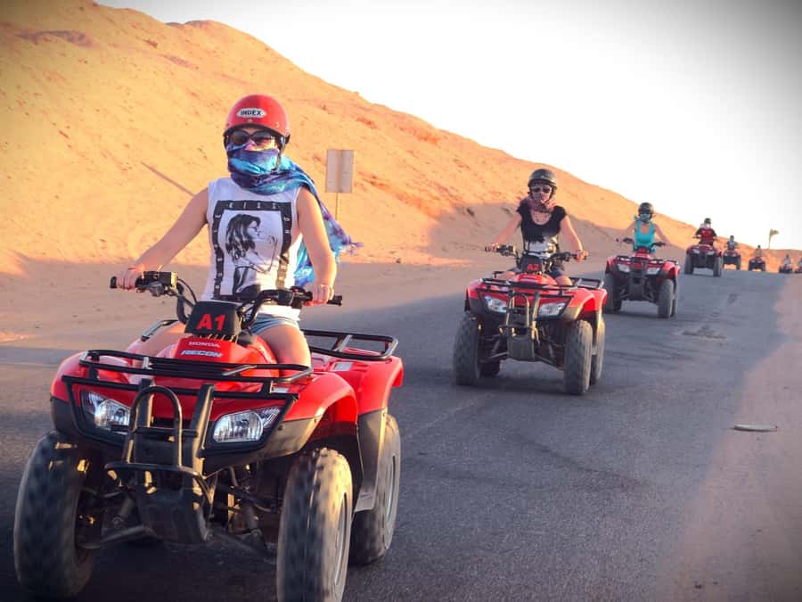 Makadi Bay: 2H Quad Bike, Camel, Stargazing, Dinner & Show - What to bring and what may cost extra