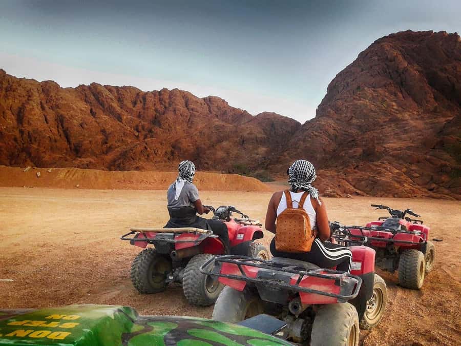 Makadi Bay: 2H Quad Bike, Camel, Stargazing, Dinner & Show - Stargazing under a darker sky