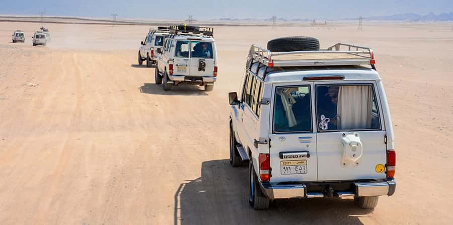 Makadi Bay: Mega Tour Jeep, ATV, Buggy, Camel, Dinner & Show - What the $34 price really covers