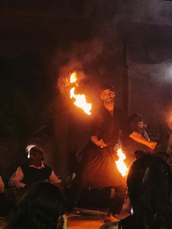 Marrakech: Agafay Camel Ride & Dinner with Fire Show Tour - Guides make the group format easier