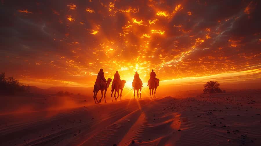 Marrakech: Agafay Desert Camel Ride, Dinner, Fire Show - Transport from Marrakech keeps the price practical