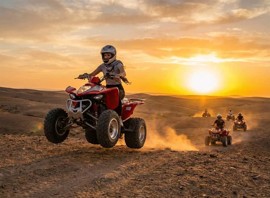 Marrakech: Agafay Desert: Camel ride Quad Bike, Dinner show - Why Agafay works as a quick desert escape