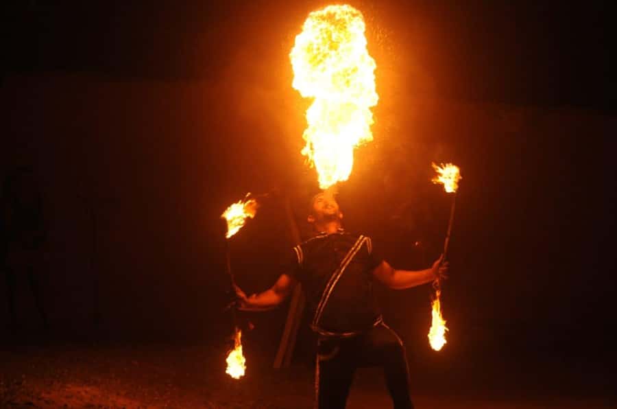 Marrakech Agafay desert: Camel Ride, Sunset, Dinner show - The 30-minute camel ride at sunset