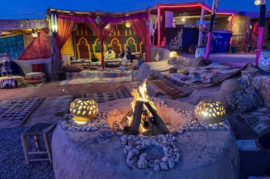 Marrakech: Agafay Desert Camel Ride with Dinner & Show - A 20-minute dromedary ride at sunset