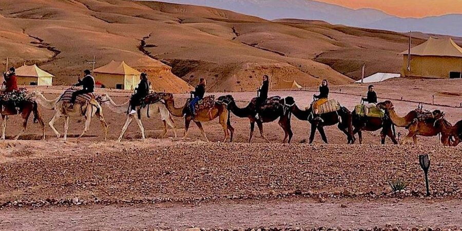 Marrakech: Agafay Desert Camel Rides, Dinner and Fire Show - Adding the quad bike ride