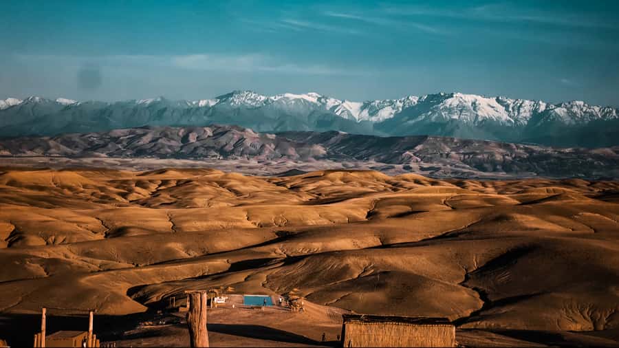 Marrakech: Agafay Desert Dinner, Camel Ride, and Music Show - Leaving Marrakech for the Agafay Desert