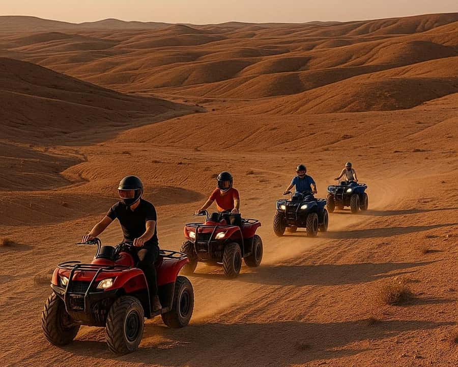 Marrakech: Agafay Desert Dinner Show with Quad Bike & Camel - The argan oil stop adds context, not just shopping