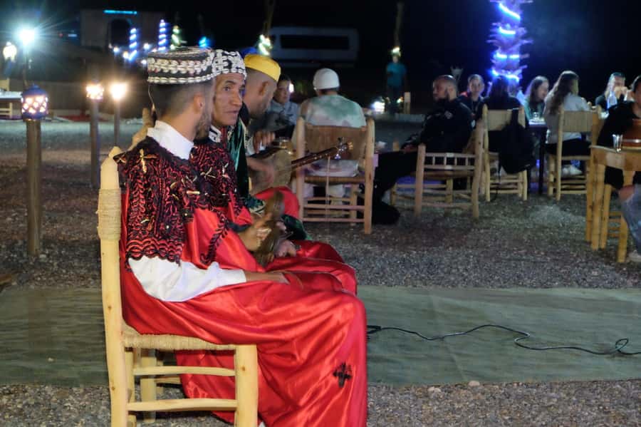 Marrakech: Agafay Desert Dinner Show with Sunset Camel Ride - What $25 really buys you