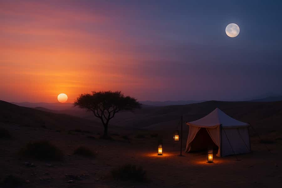 Marrakech: Agafay Desert Magic Sunset Dinner & Live Show - A useful stop at the argan oil cooperative