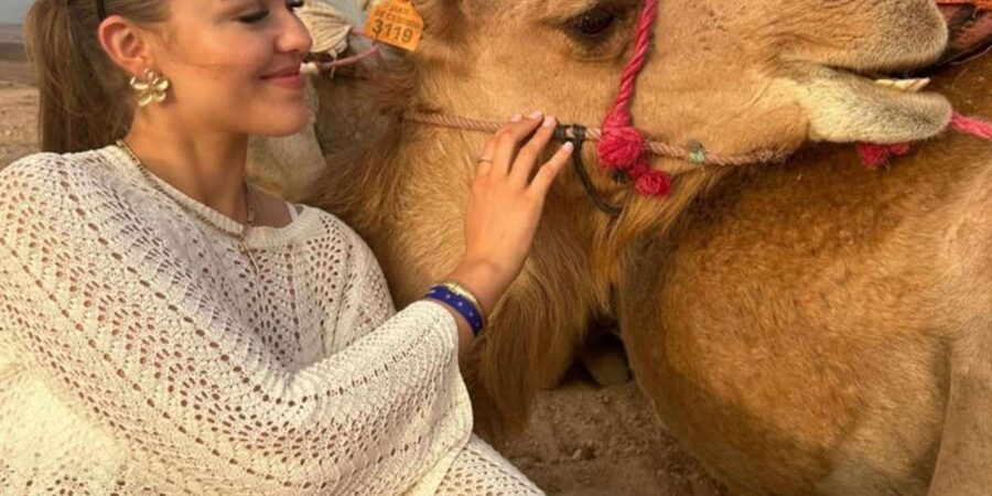 Marrakech: Agafay Desert Quad & Camel Rides with Dinner Show - The camel ride is short, calm, and photogenic