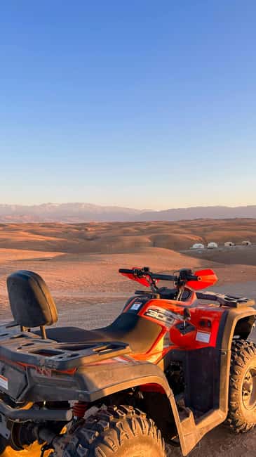 Marrakech: Agafay Desert Quad Tour with Dinner & Show - The argan oil cooperative visit