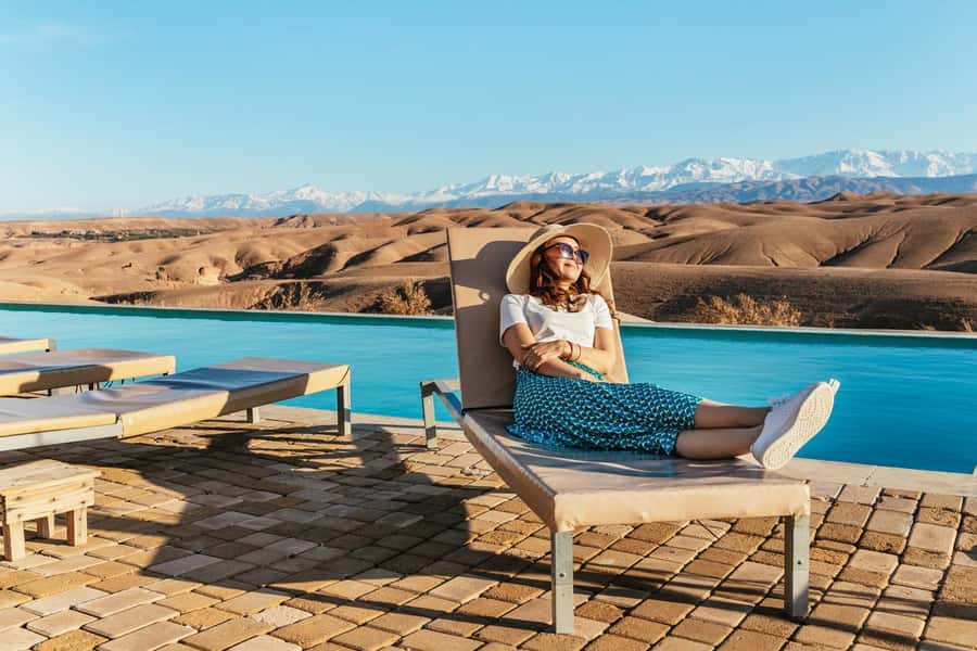 Marrakech: Agafay Desert Retreat, Tent, Dinner, Show & Pool - Key points at a glance
