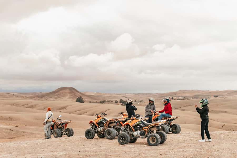 Marrakech: Agafay Desert Retreat, Tent, Dinner, Show & Pool - Dinner by the campfire