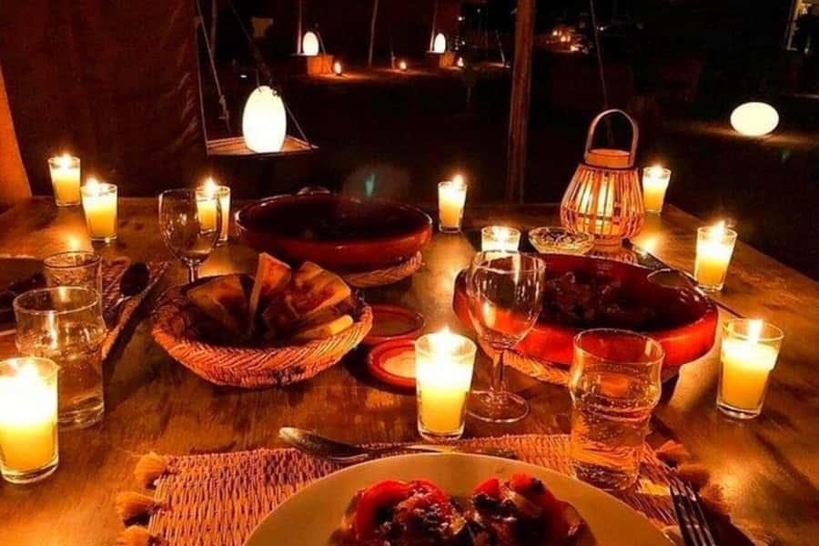 Marrakech : Agafay Desert Sunset Camel Ride & Luxury Dinner - What $27 gets you