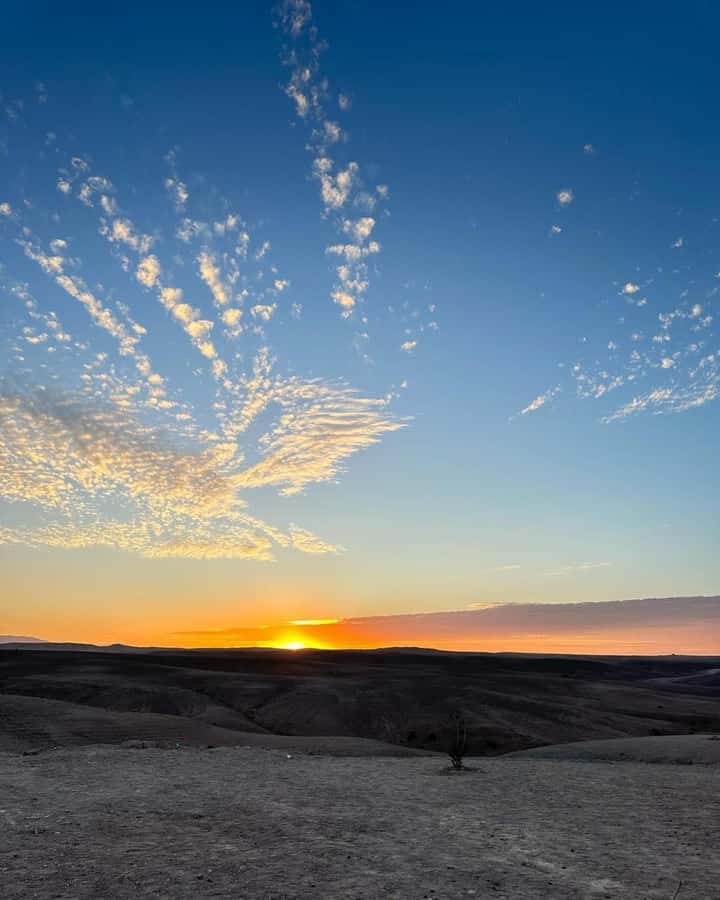 Marrakech: Agafay Desert with Dinner and Camel ride, Show - Berber music, dancing, and fire after dark