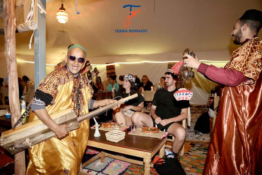 Marrakech: Agafay Dinner Show with Quad/Camel Ride and Pool - Forty minutes on a shared quad