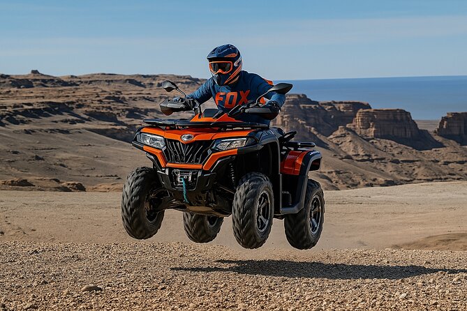 Marrakech: Agafay Quad Tour with Camel Ride, Dinner & Show - Sunset and Atlas Mountain views