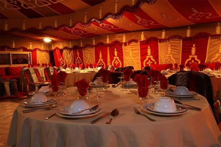 Marrakech: Chez Ali Fantasia Folklore Show & Moroccan Dinner - Pickup details that can save you stress