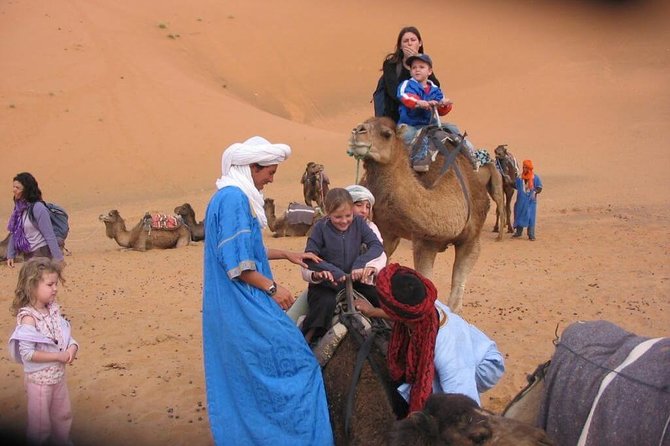 Marrakech Desert: Camel Ride, Quad Biking & Dinner Show Options - Tea, sweets, and sunset at the desert camp