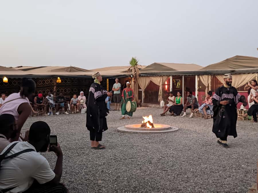 Marrakech Desert Sunset: Quad Biking, Dinner & Fire Show - The argan oil cooperative stop
