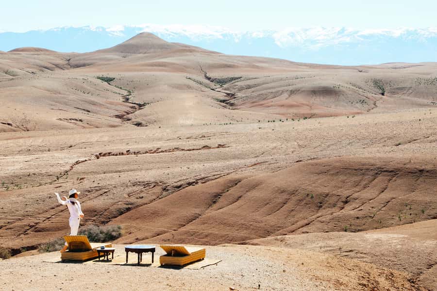 Marrakech: Dinner in Agafay Desert with Camel Ride and show - Music, dance, fire, and the changing mood of the camp