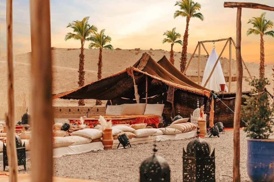Marrakech: Dinner in Agfay Desert, Camel Ride & Fire Show - Key points to know before you book