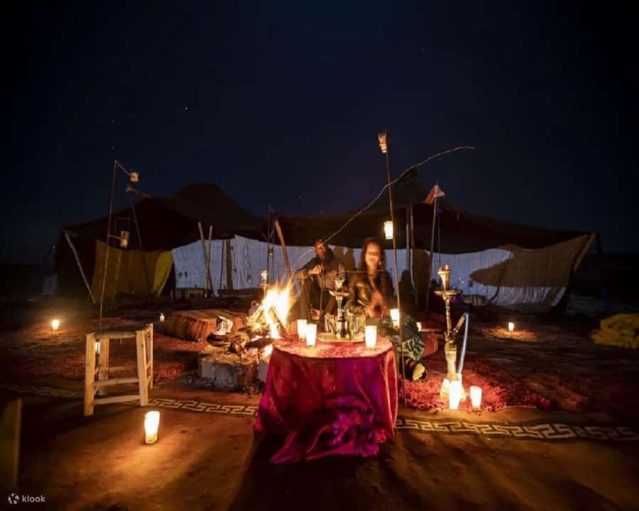 Marrakech Dinner Show Agafay Desert with Camels swiming pool - What the water activities add to the evening