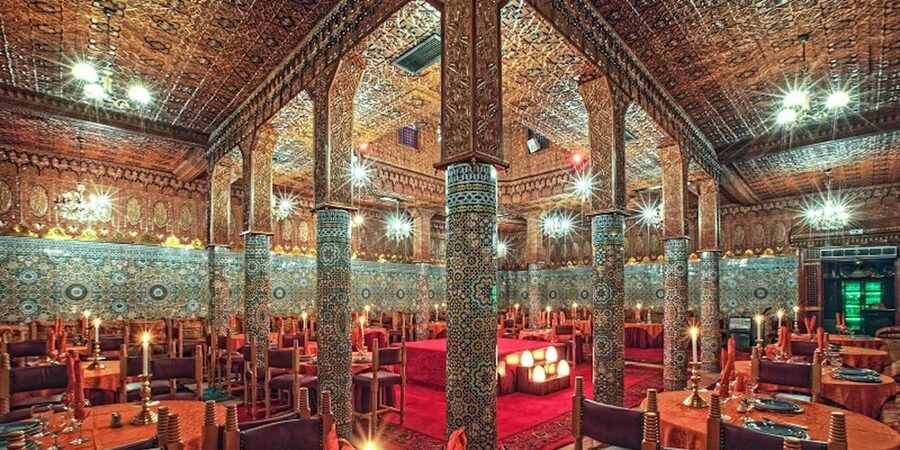 Marrakech: Dinner Show at Dar Essalam Restaurant - Choosing between the two menus
