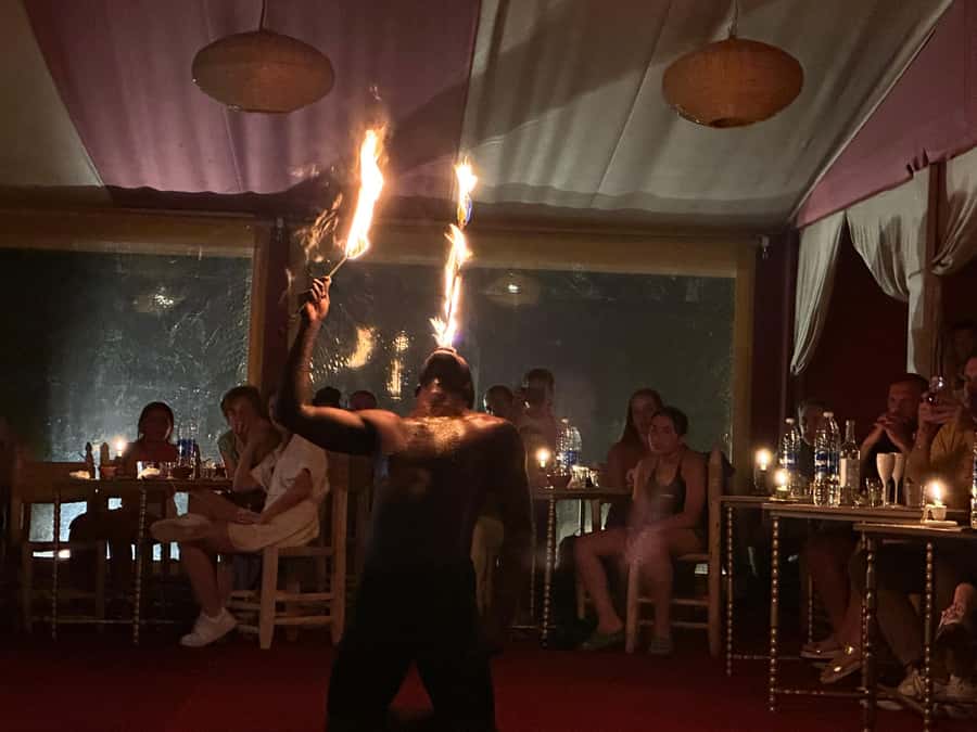 Marrakesh: Agafay Desert 3-Course Dinner Show & Pool Access - Optional camel and quad rides before dinner