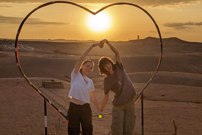 Marrakesh: Sunset Dinner in Agafay Desert with Show & Transfers - Dinner inside the nomad tent