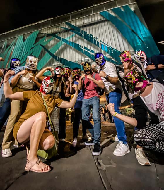Mexico City: Local Walking Tour with Mezcal & Wrestling Show - Walking through Mexico City’s historic center
