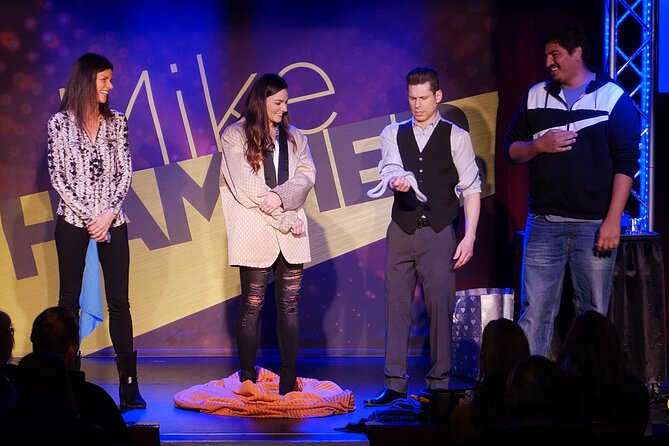 Mike Hammer Comedy Magic Show at the Four Queens Hotel - General admission or VIP seating?
