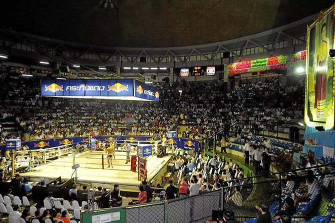 Muay Thai Boxing Show with Ringside Seats at Rajadamnern Stadium - VIP Lounge and Presidential Box options