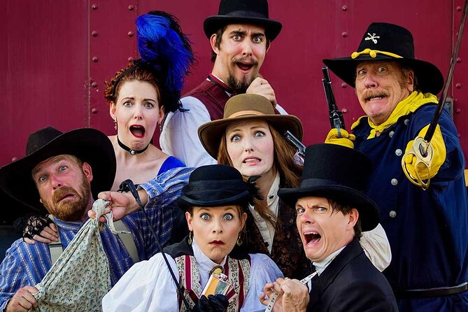 Murder Mystery Dinner and Show - The three-meat buffet and dessert
