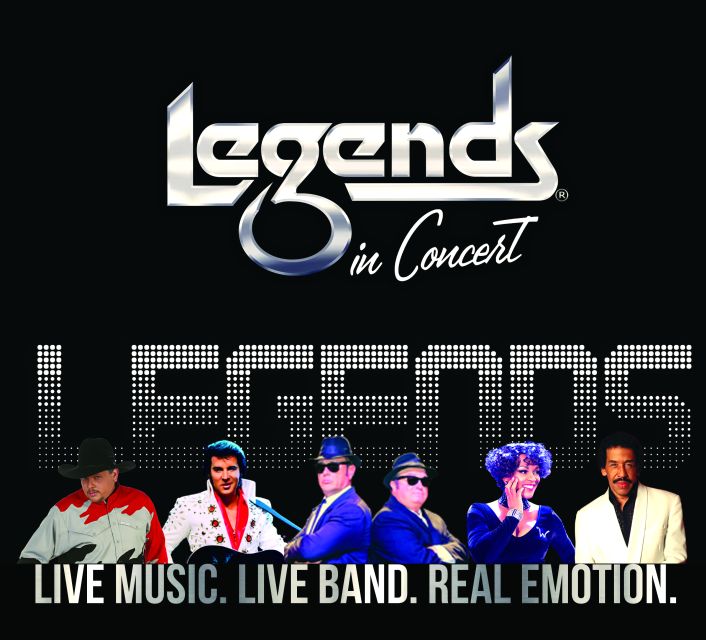 Myrtle Beach: Legends in Concert Live Tribute Show Ticket - A five-act music night in the heart of Myrtle Beach