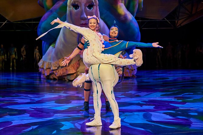 Mystère by Cirque du Soleil at Treasure Island Hotel & Casino - The 65-person cast and its strongest skills