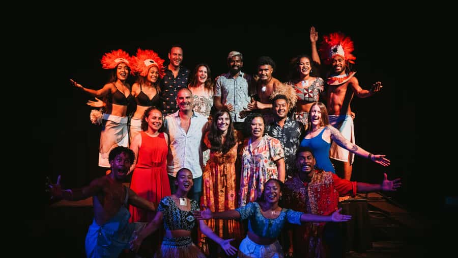 Nadi: VOU Evening Dinner and Show Experience - Arriving at VOU HUB with drums and a Bula