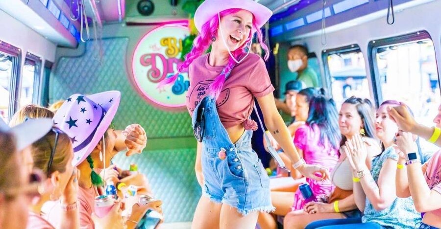Nashville: Drag Queen Party Bus w/Games, Dancing & Drag Show - Big Drag Bus highlights at a glance